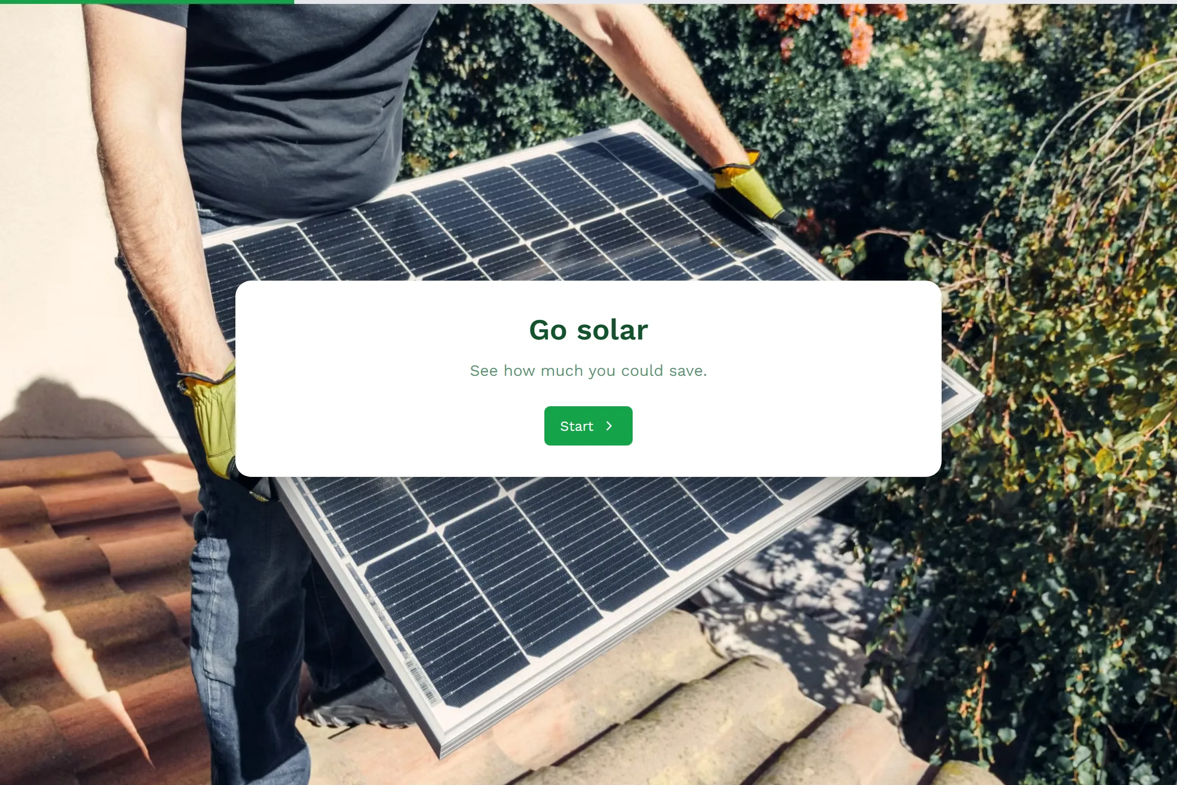 Solar Quote template preview