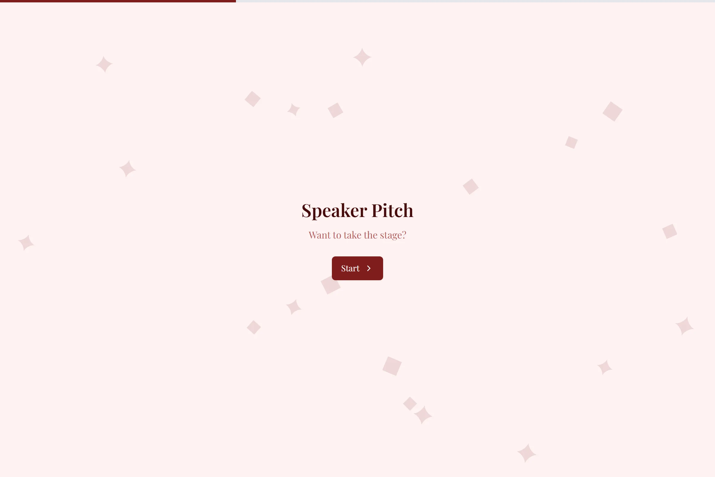 Speaker Pitch template preview