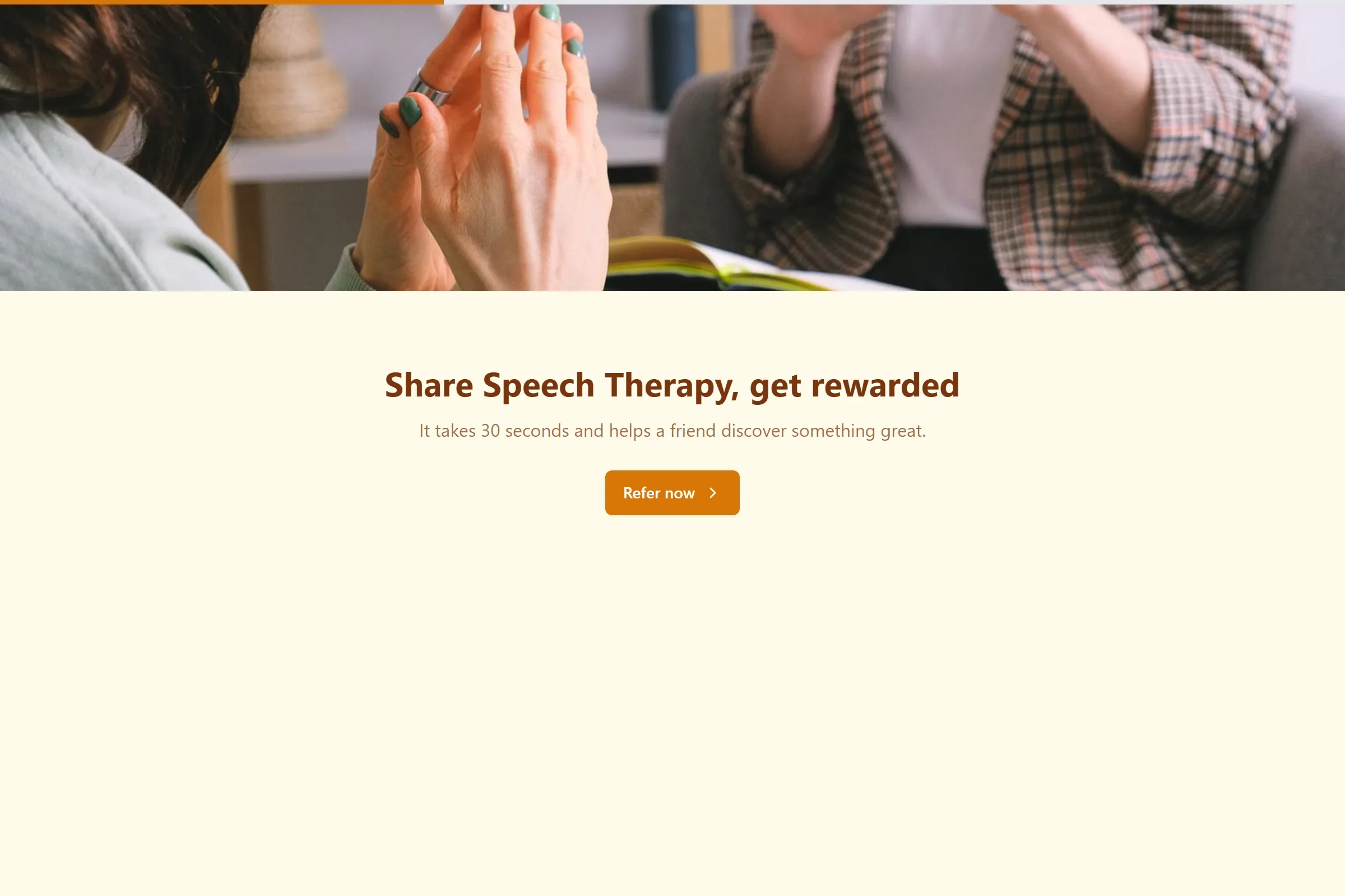 Speech Therapy Referral Form template preview
