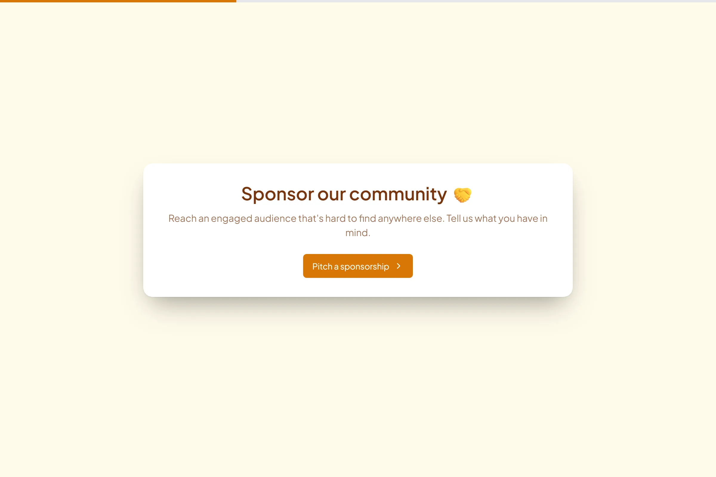 Sponsorship Inquiry template preview