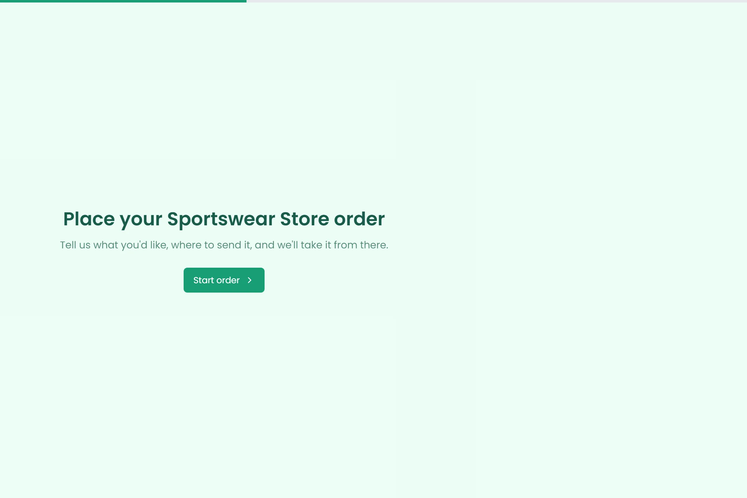 Sportswear Store template preview