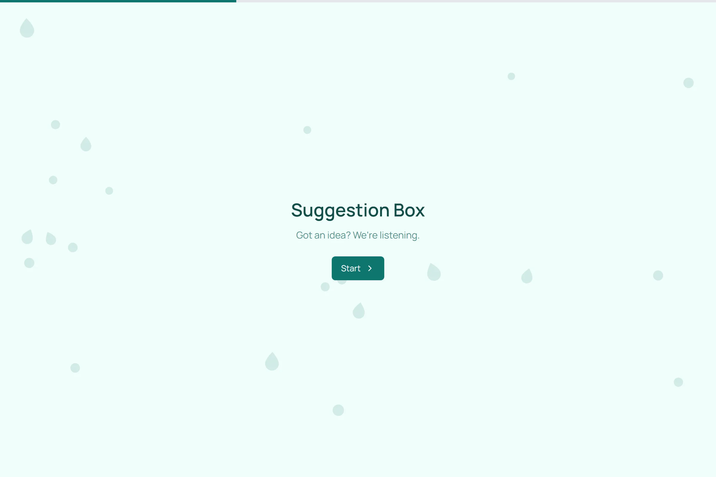 Suggestion Box template preview
