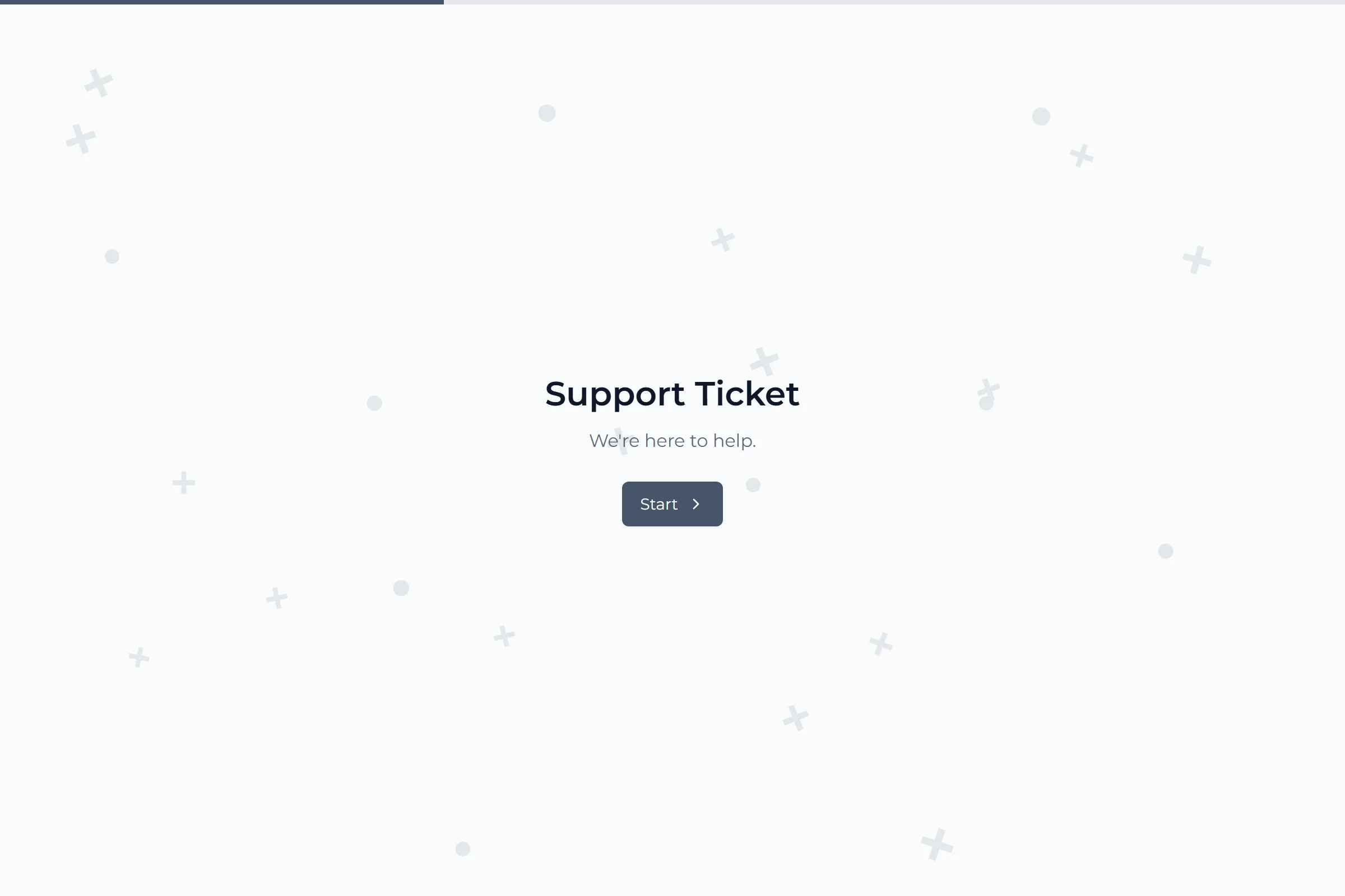 Support Ticket template preview