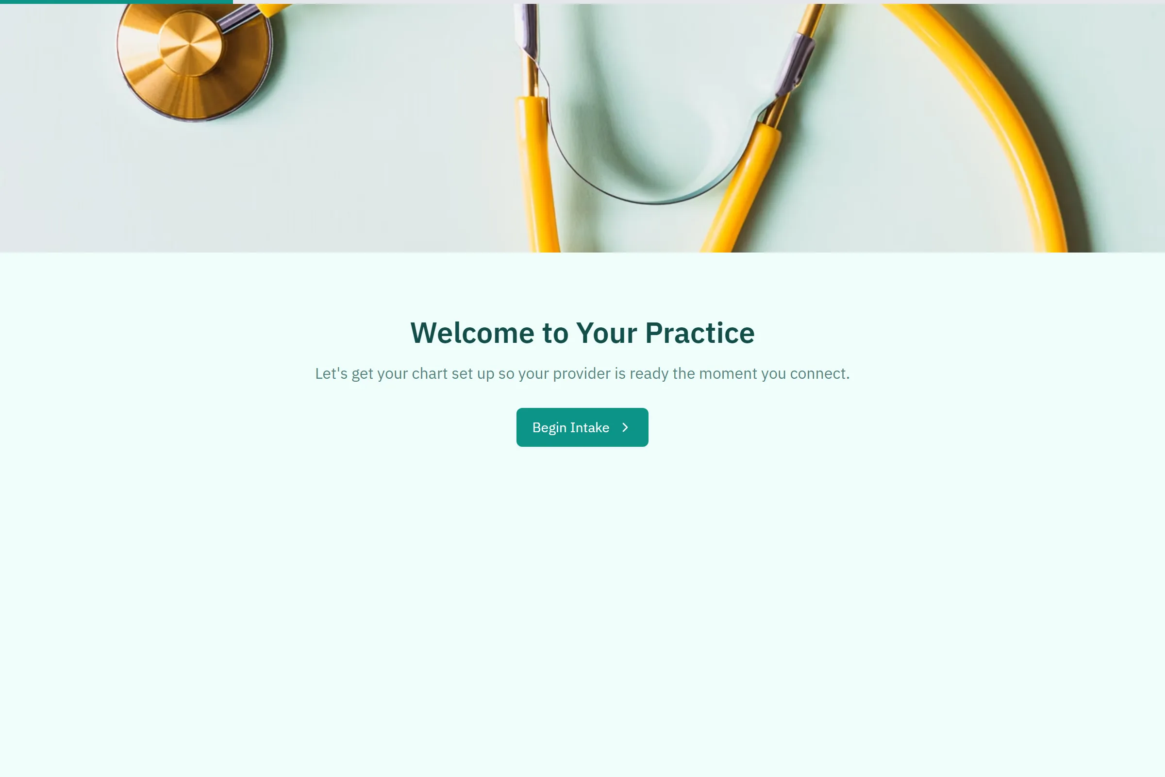 Telehealth New Patient Intake template preview