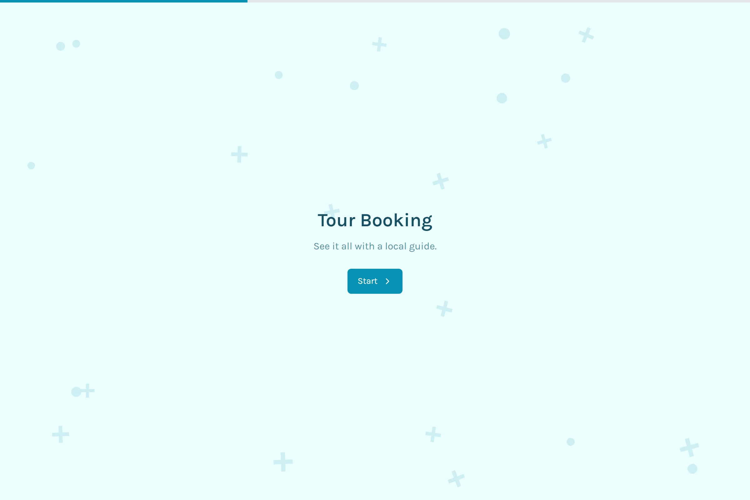 Tour Booking template preview