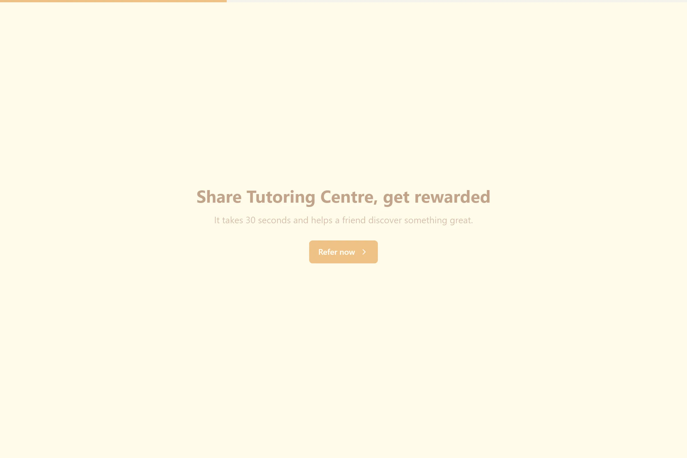Tutoring Centre Referral Form template preview