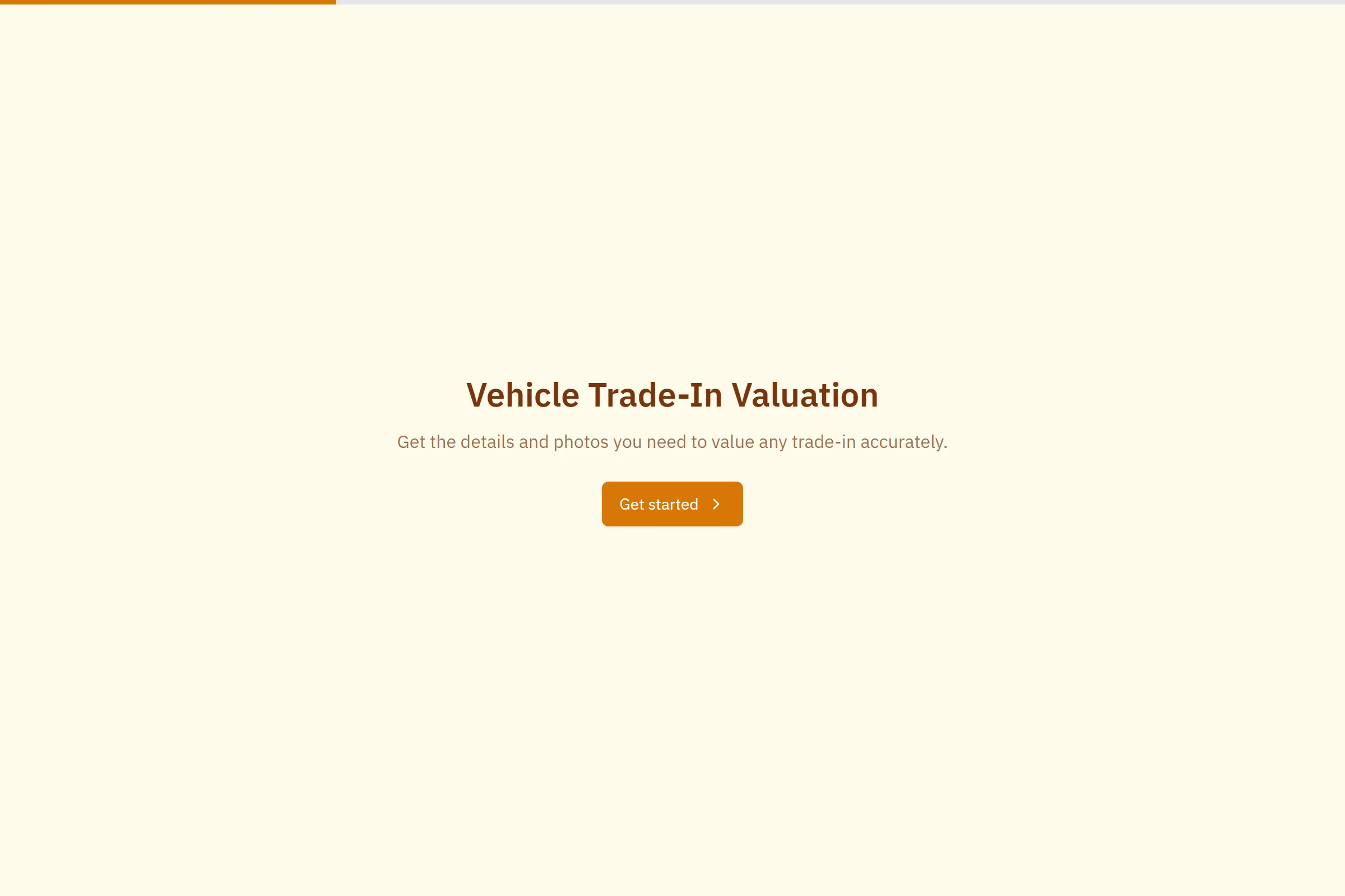 Vehicle Trade-In Valuation template preview