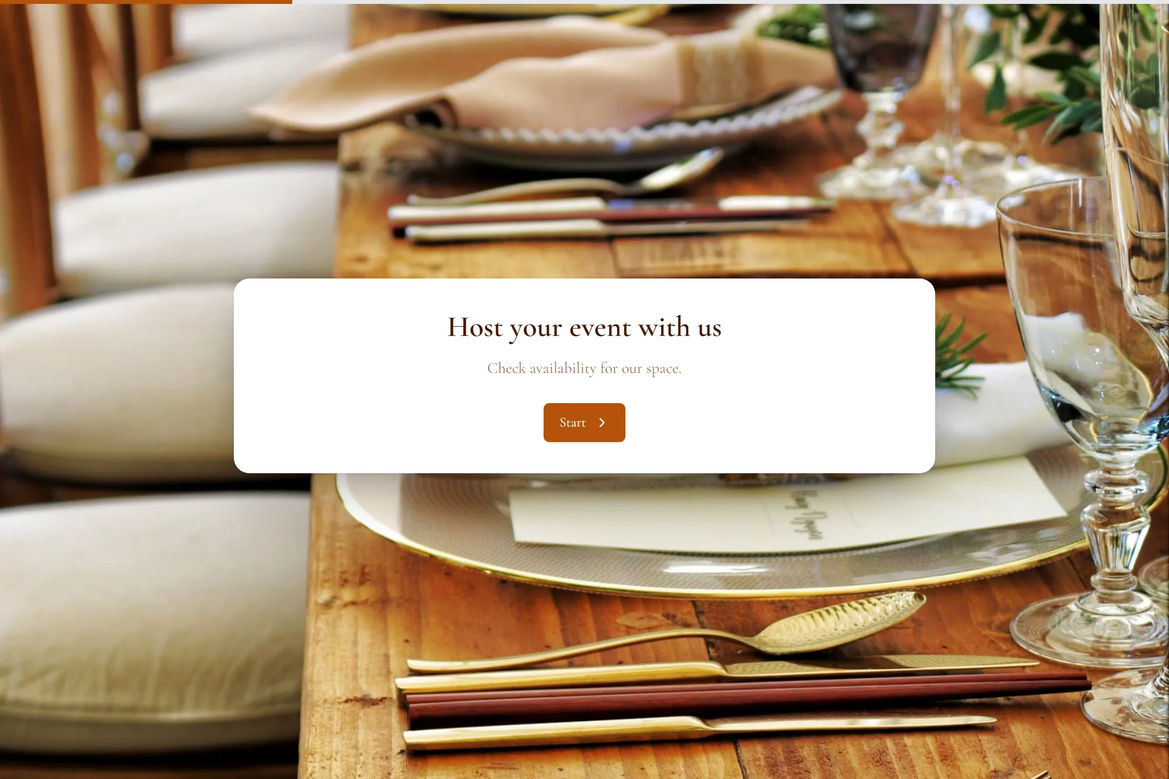 Venue Rental Inquiry template preview