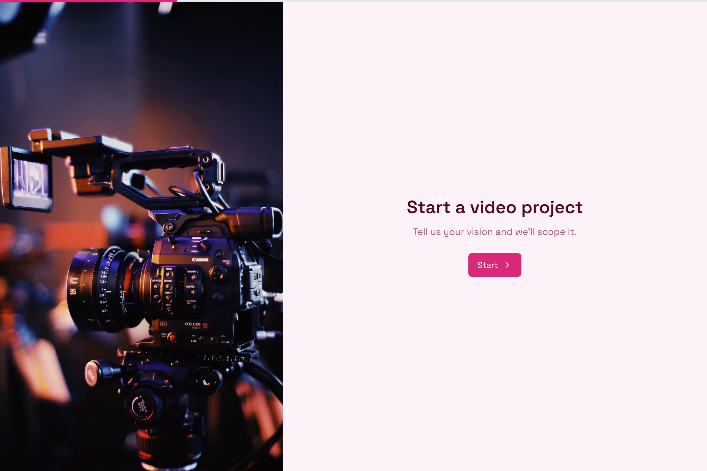 Video Production Brief template preview