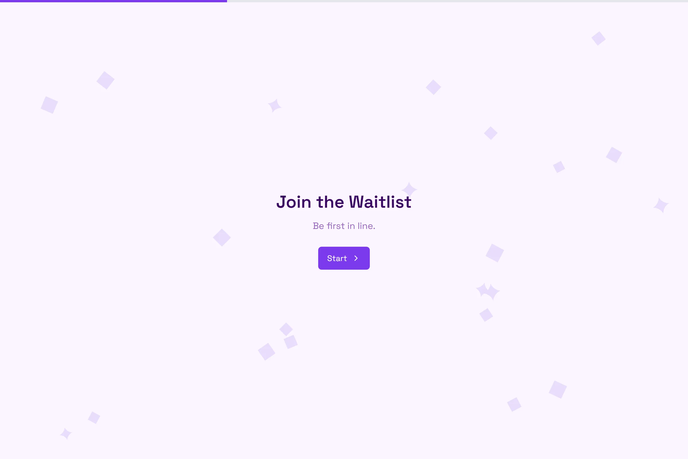Join the Waitlist template preview