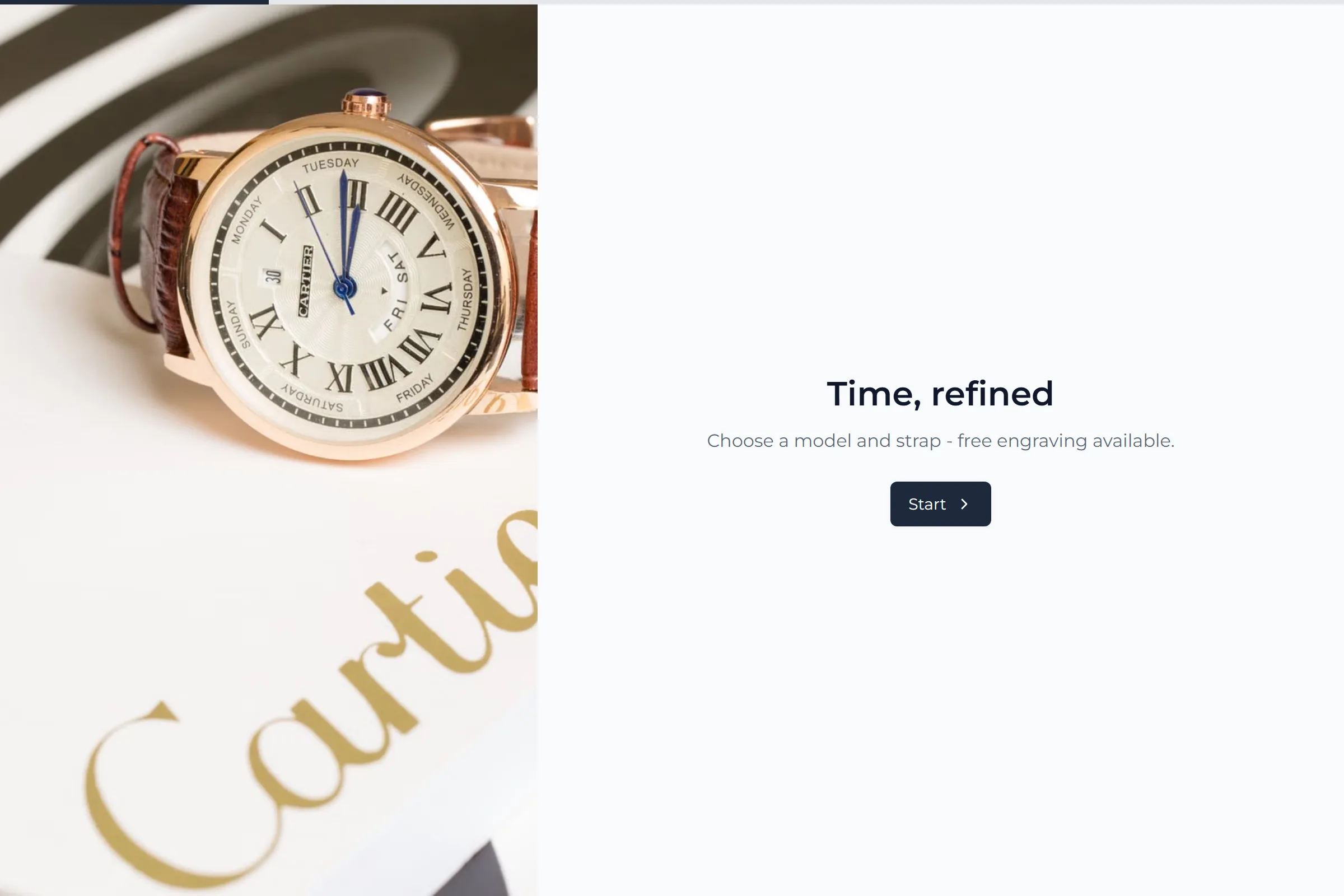 Watch Order template preview