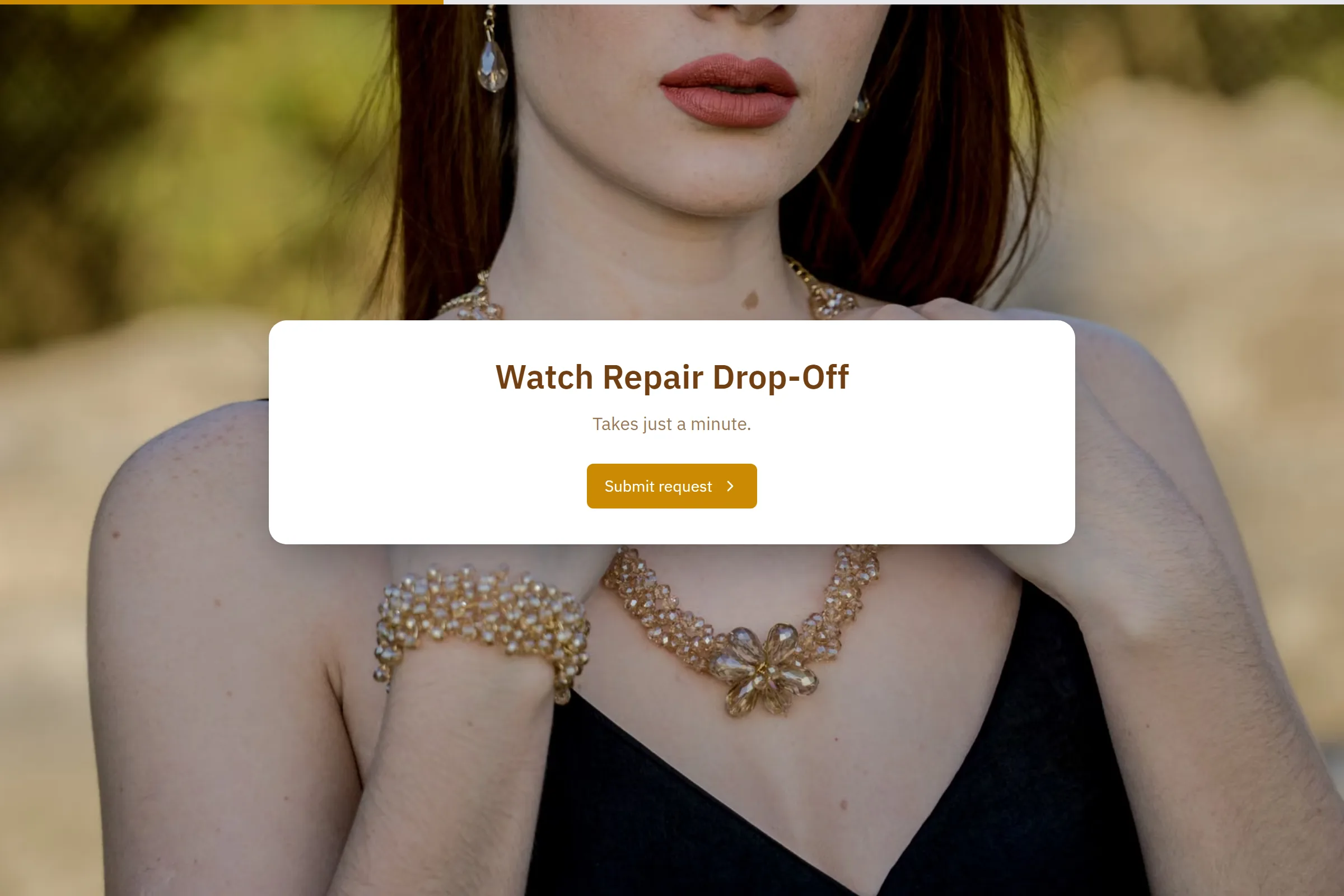 Watch Repair Drop-Off template preview