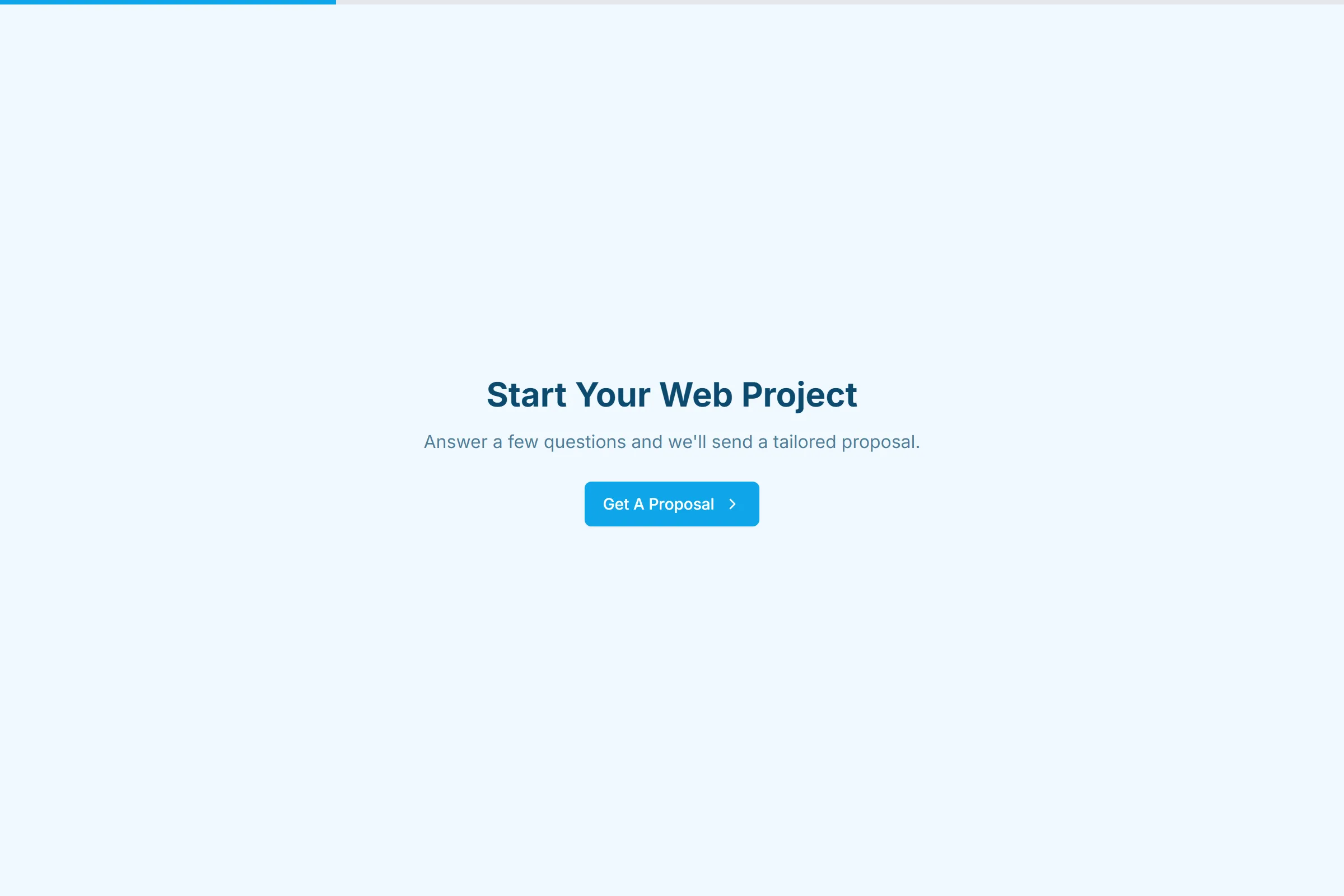 Web Design Project Intake template preview