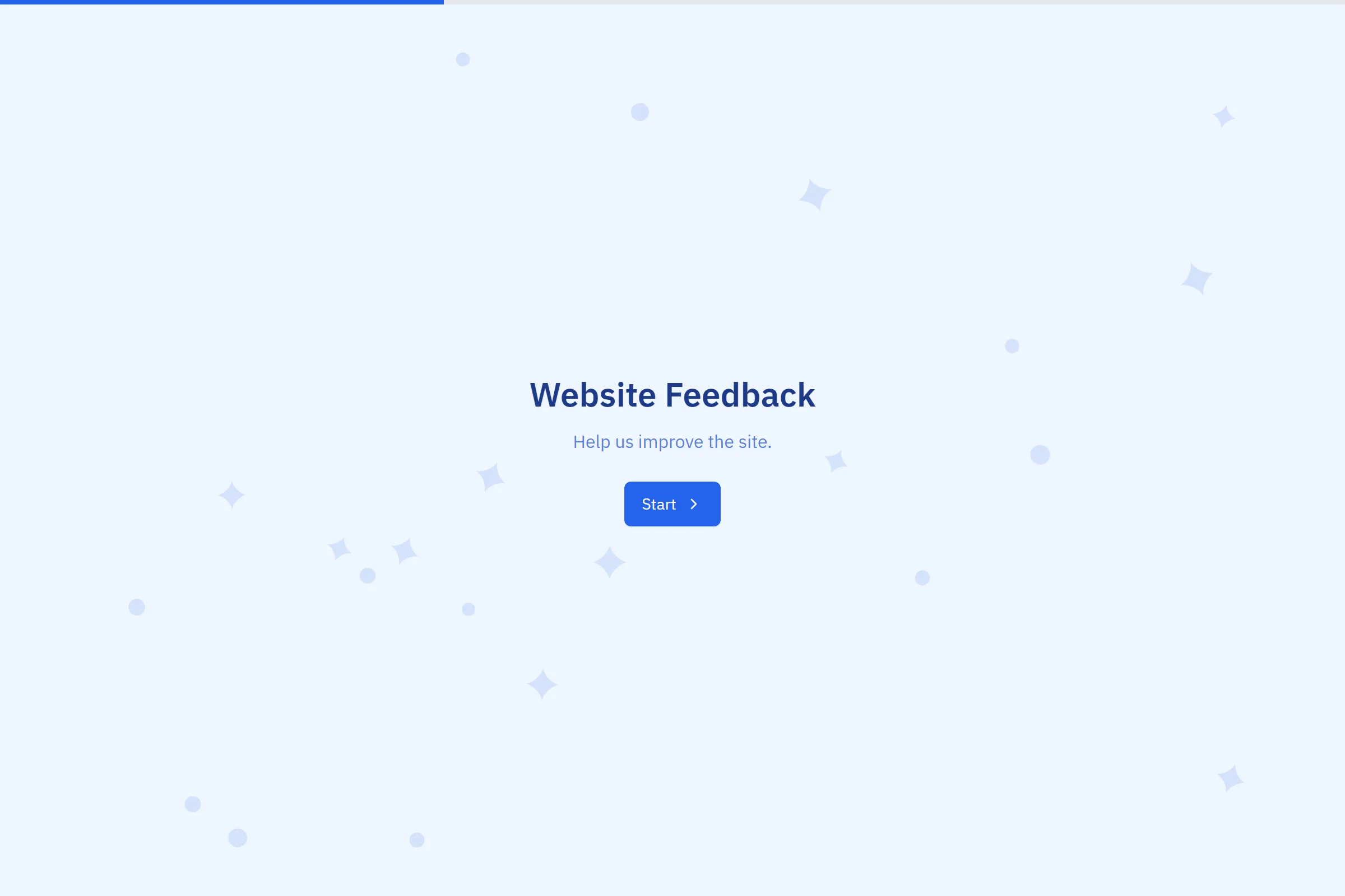 Website Feedback template preview