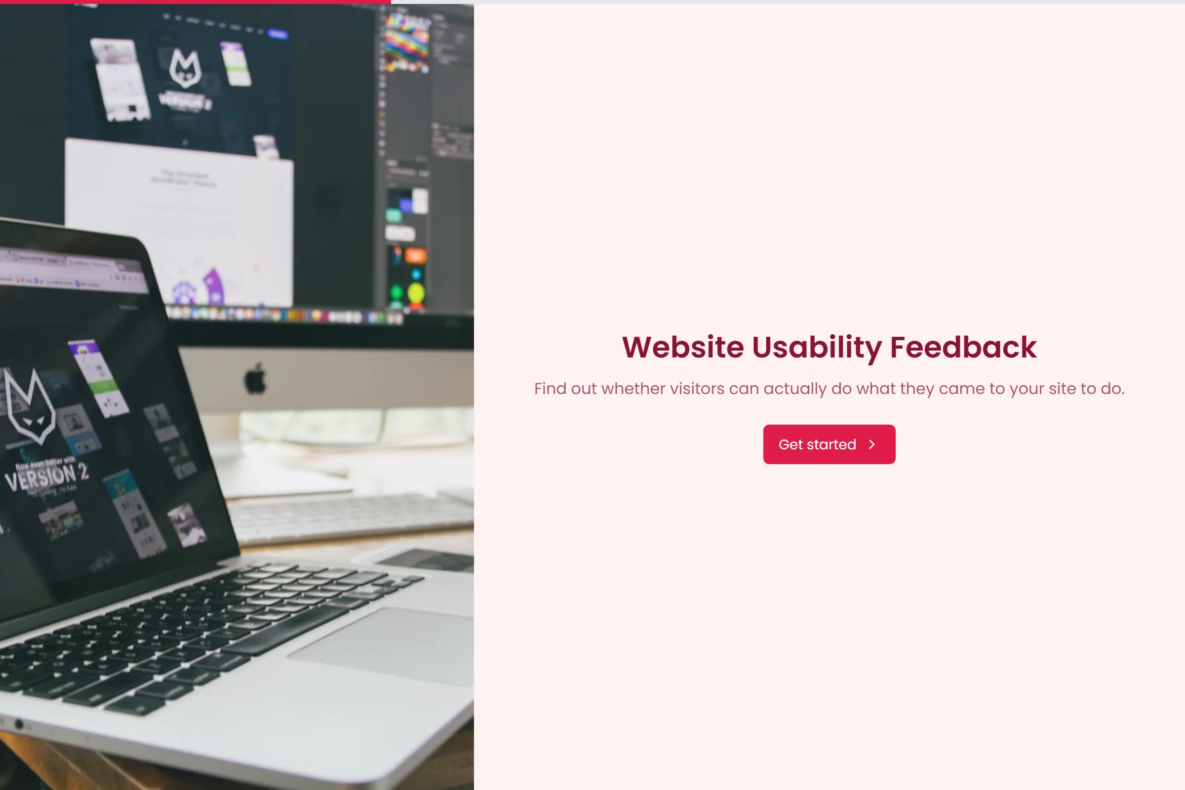 Website Usability Feedback template preview