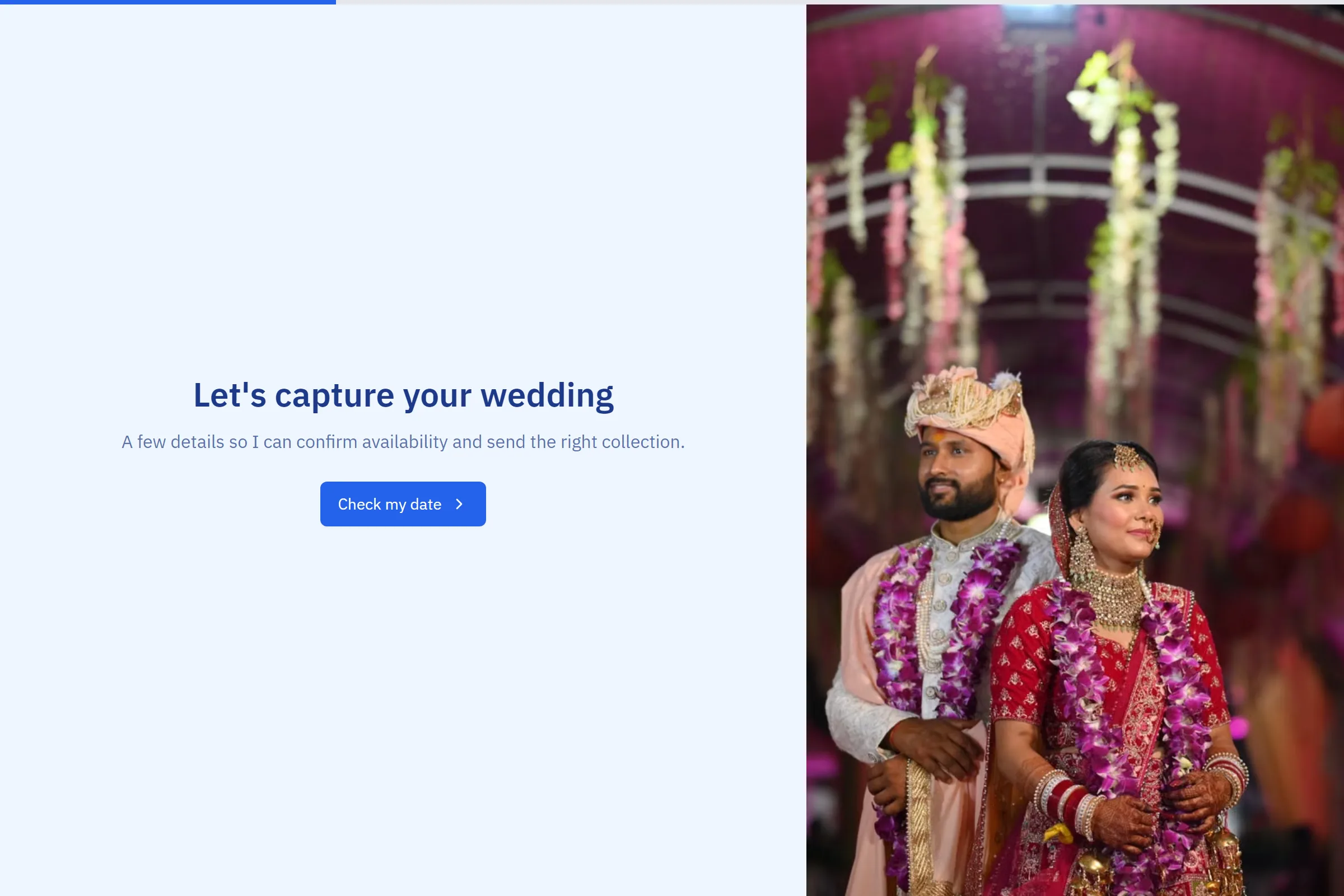 Wedding Photography Inquiry preview