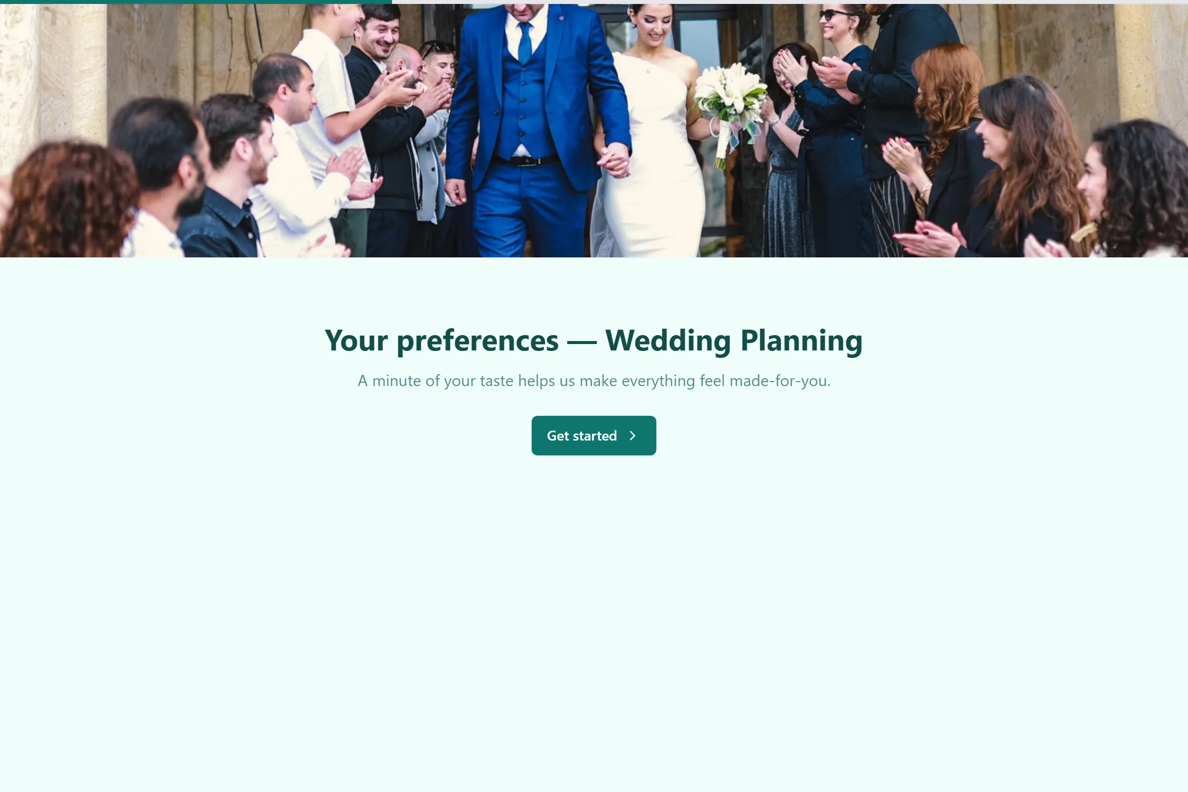 Wedding Planning Design Preferences Board template preview