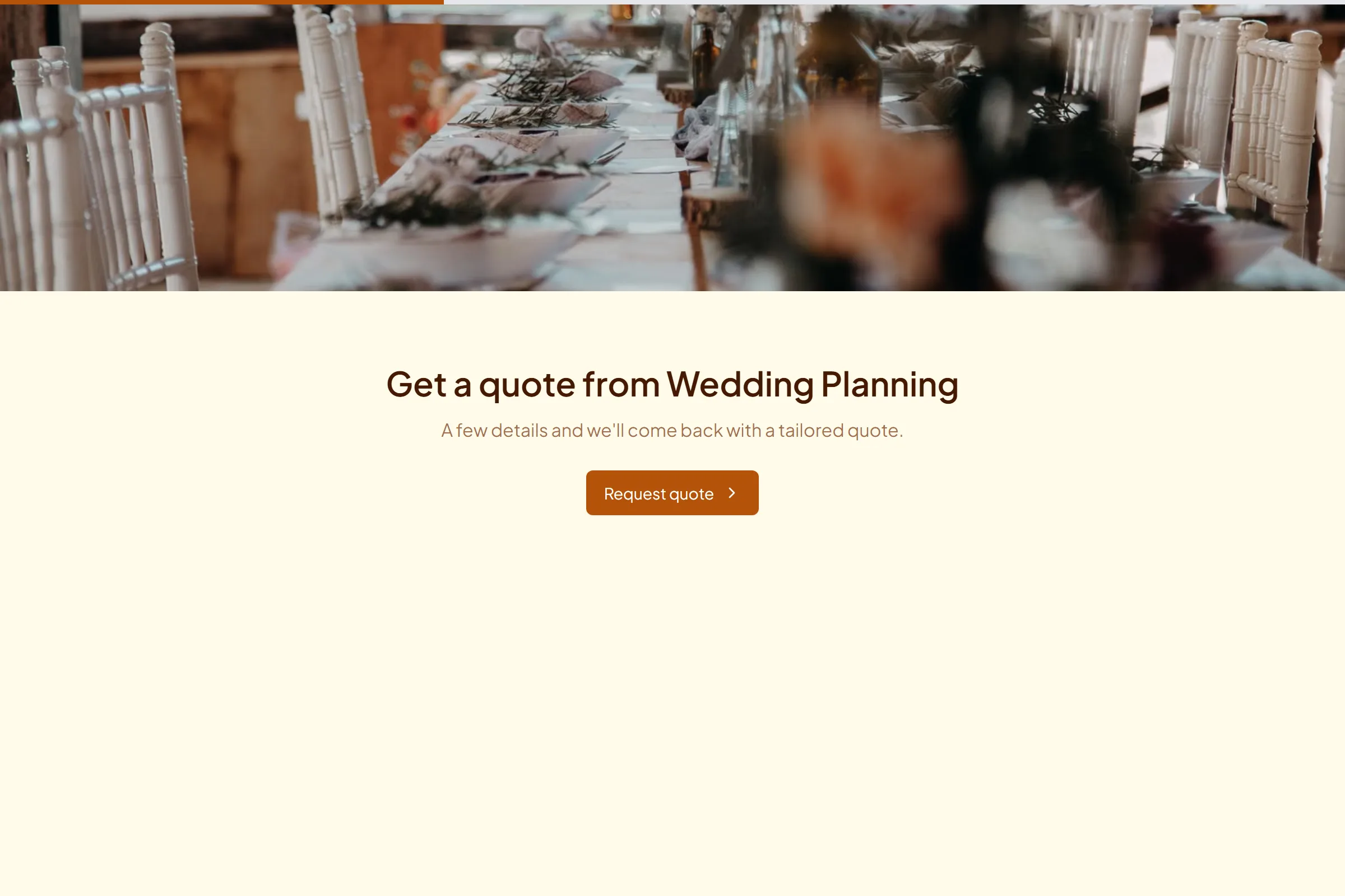 Wedding Planning Project Proposal template preview