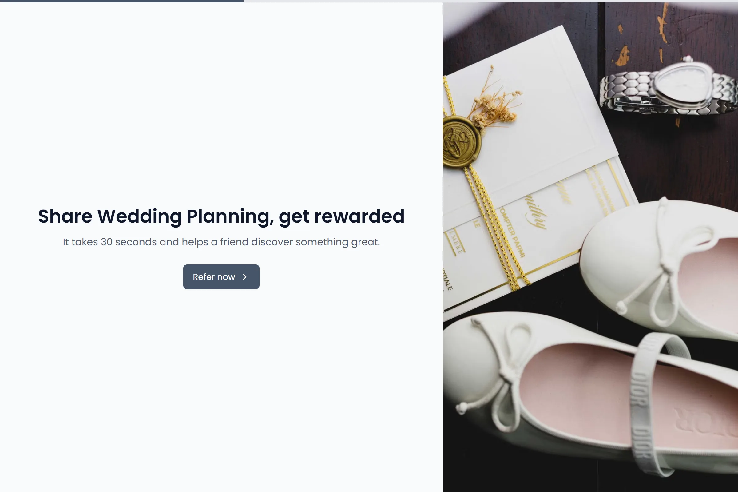 Wedding Planning Referral Form template preview