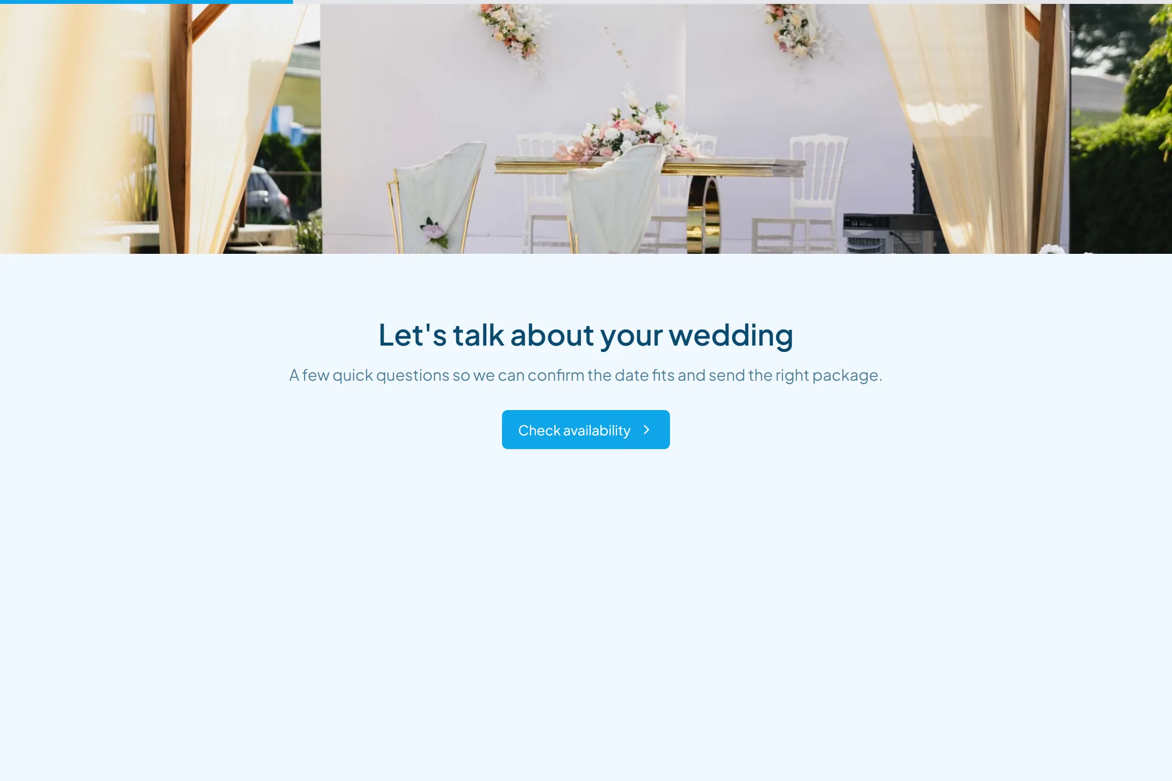 Wedding Vendor Qualification Form template preview
