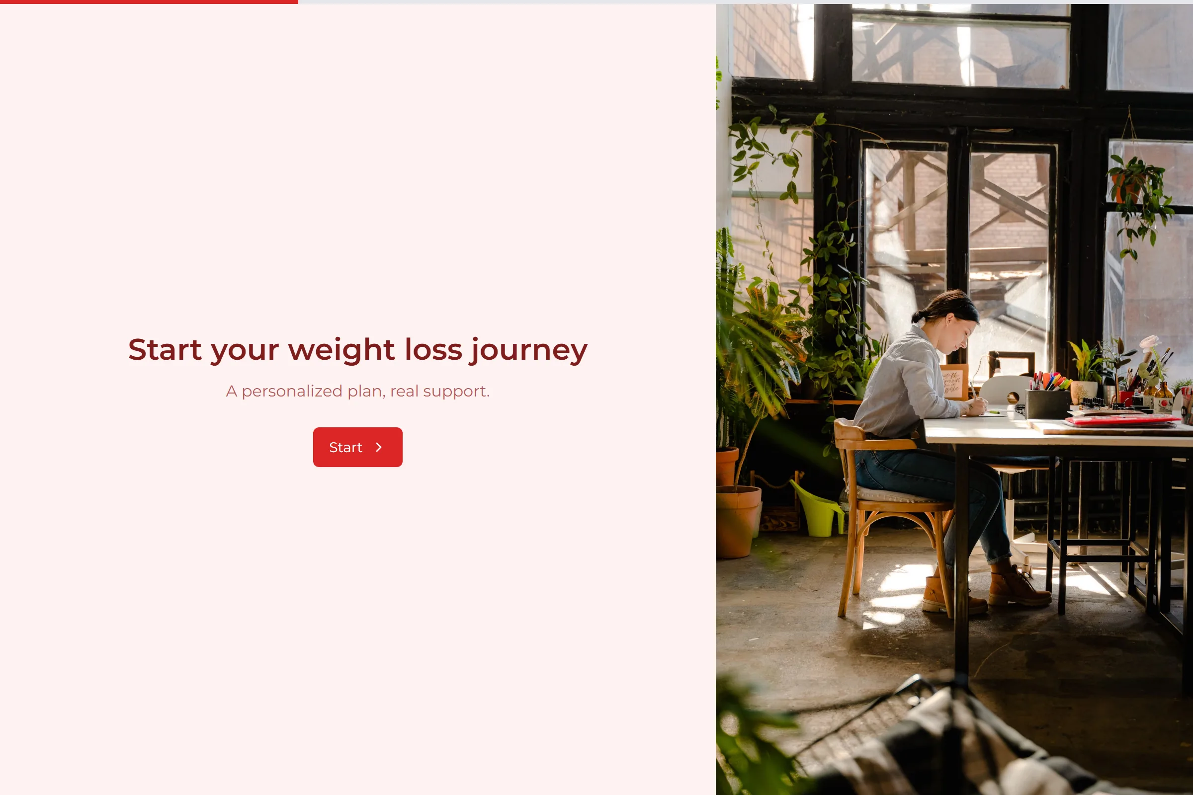 Weight Loss Consultation template preview