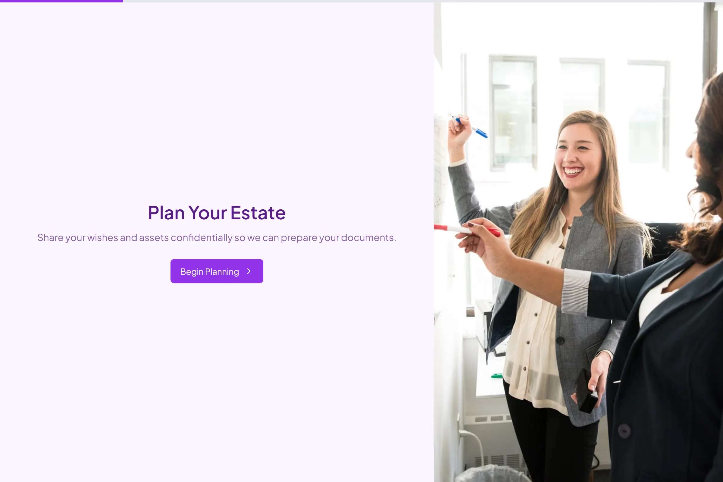 Will & Estate Planning Intake template preview