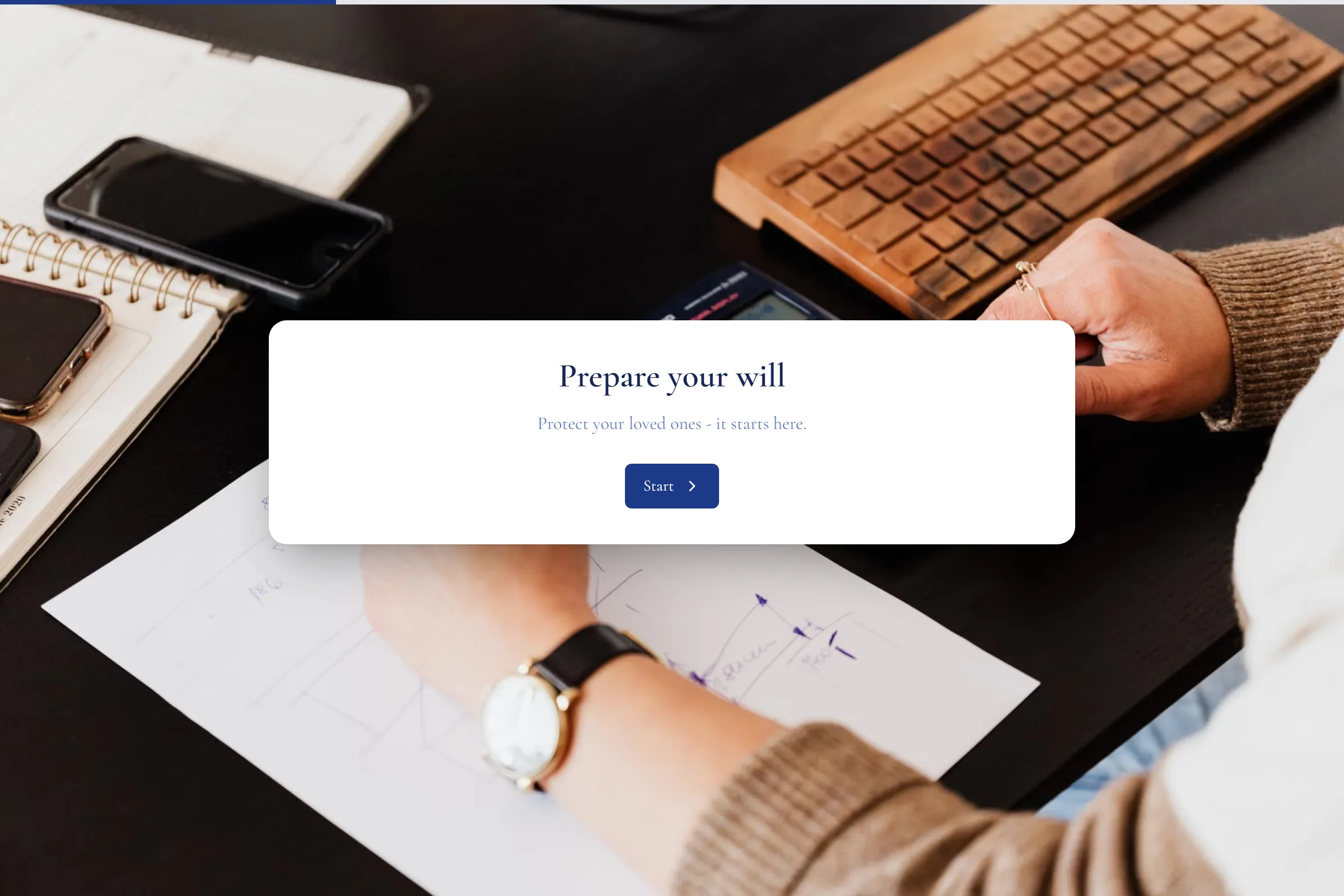Will Preparation template preview