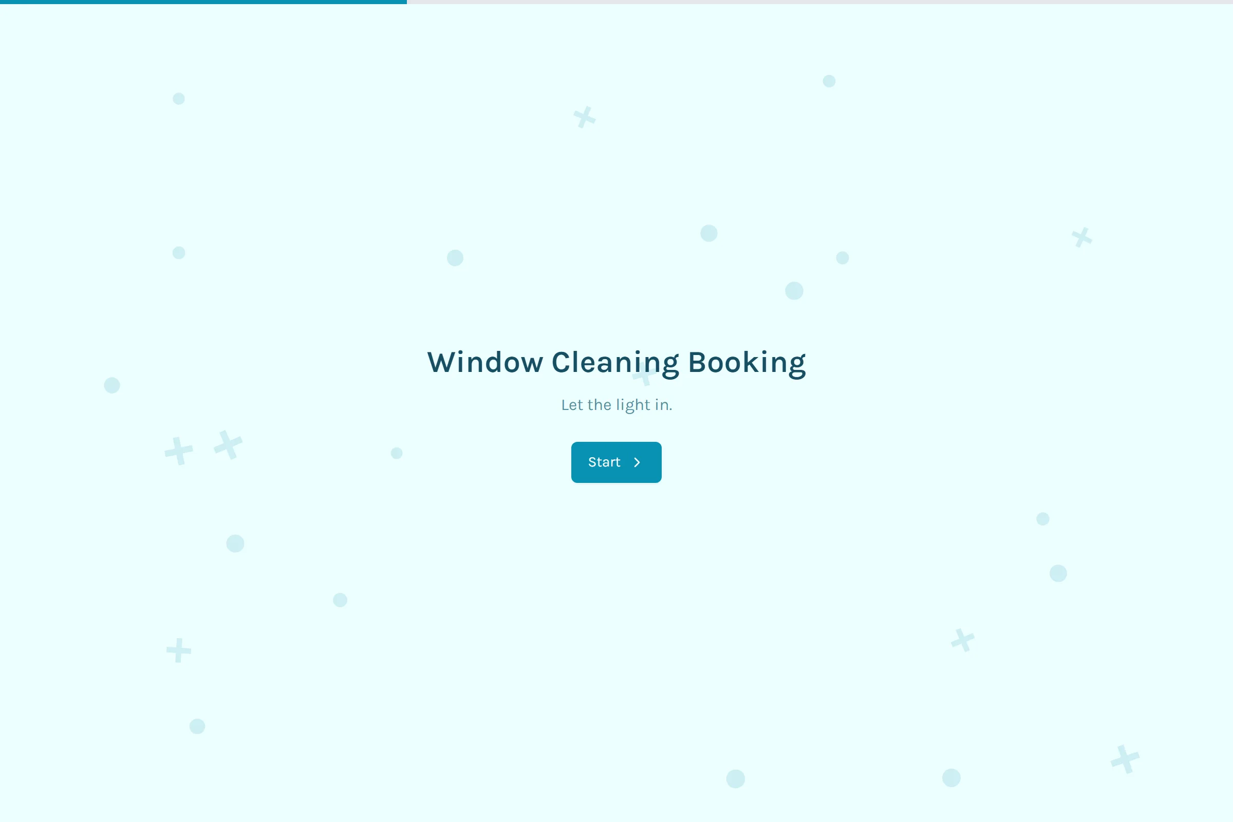 Window Cleaning Booking template preview
