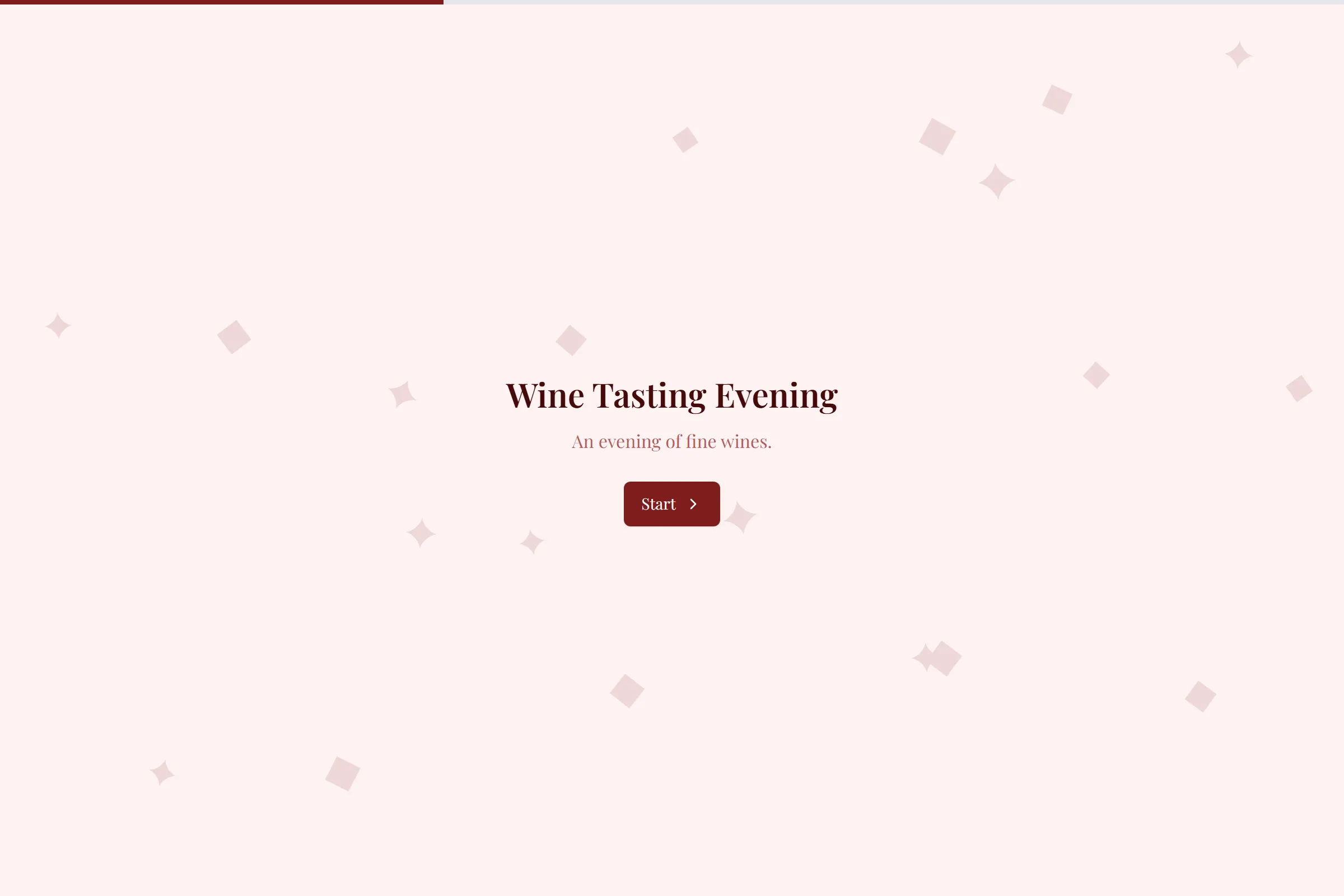Wine Tasting Evening template preview
