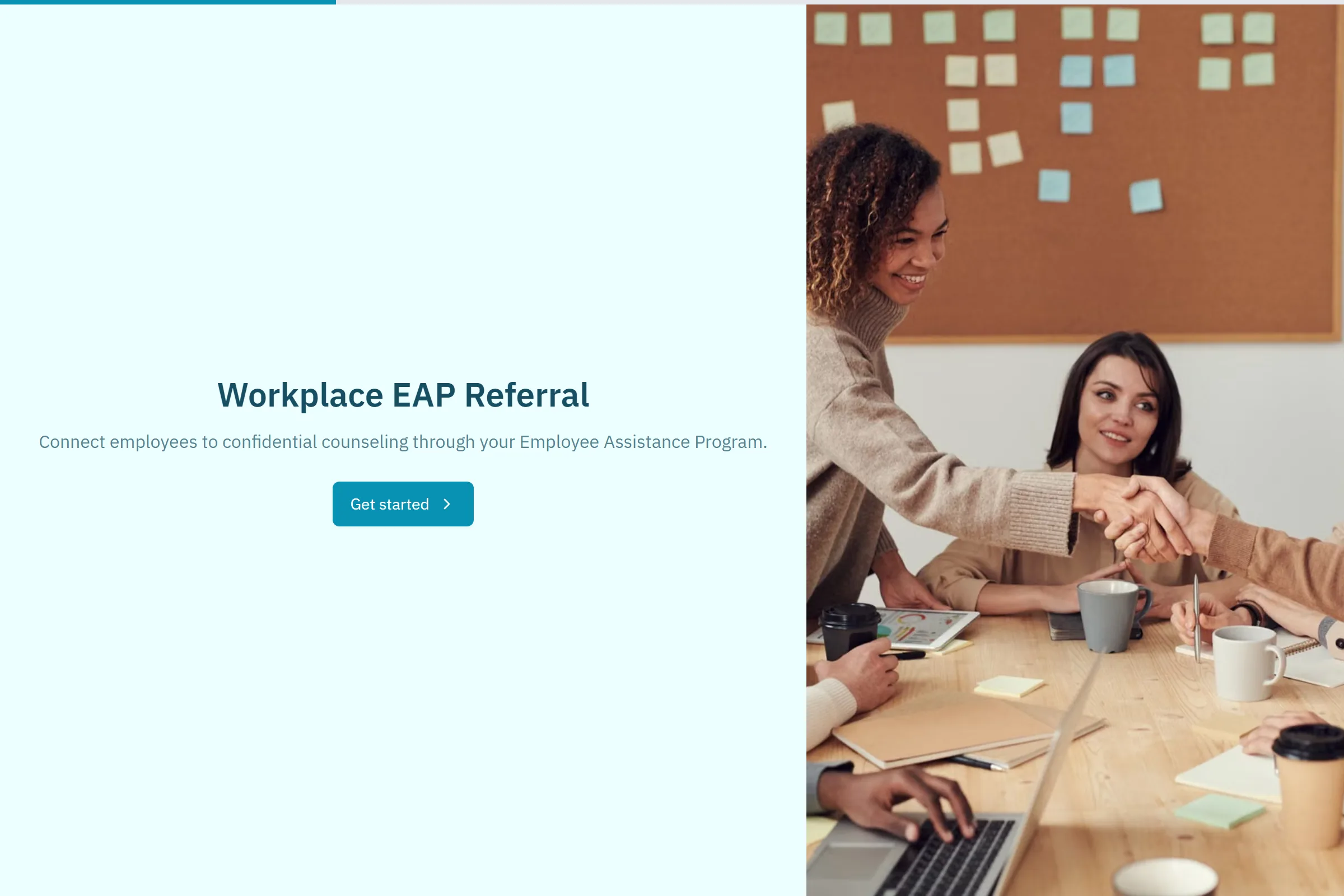 Workplace EAP Referral template preview