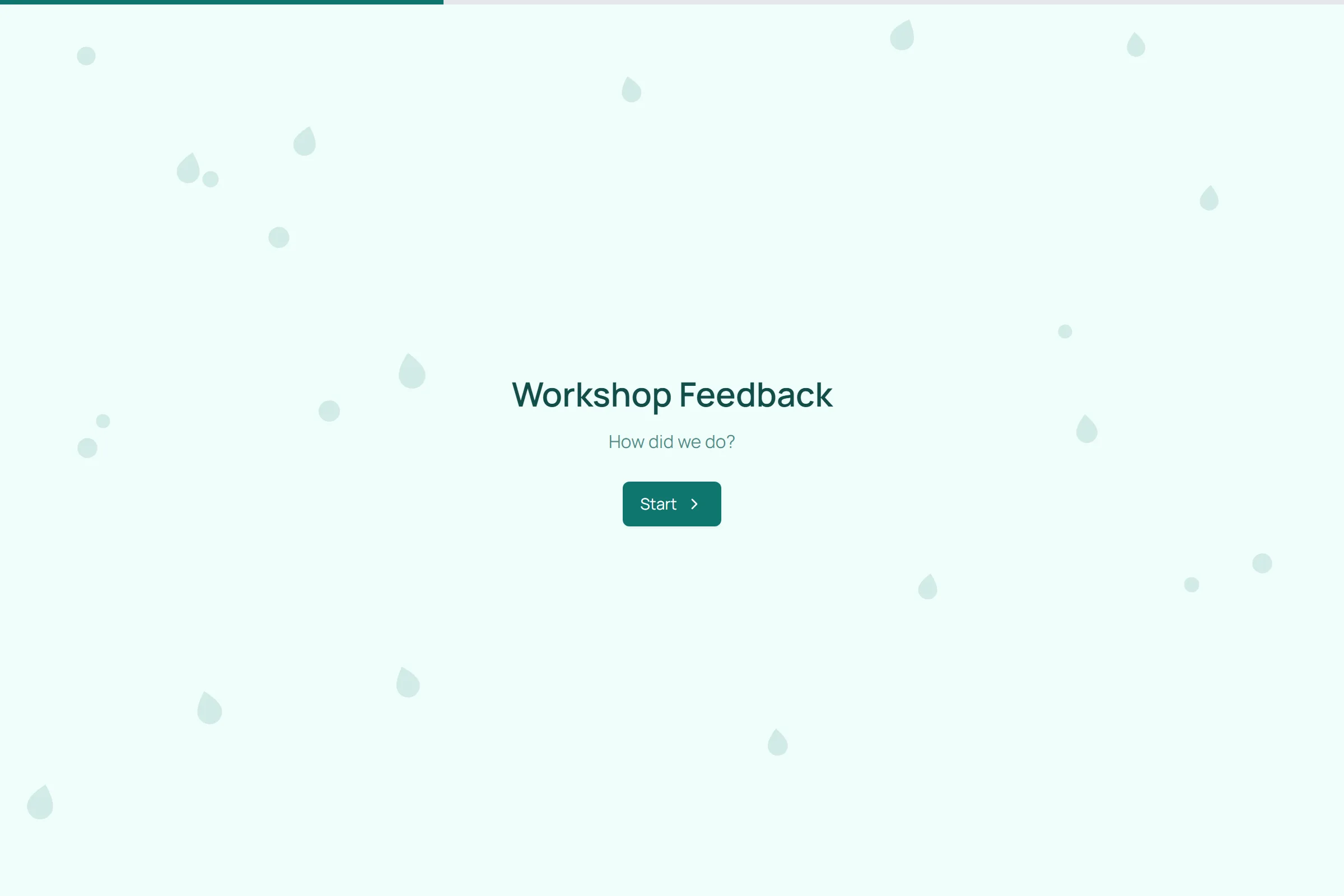 Workshop Feedback template preview