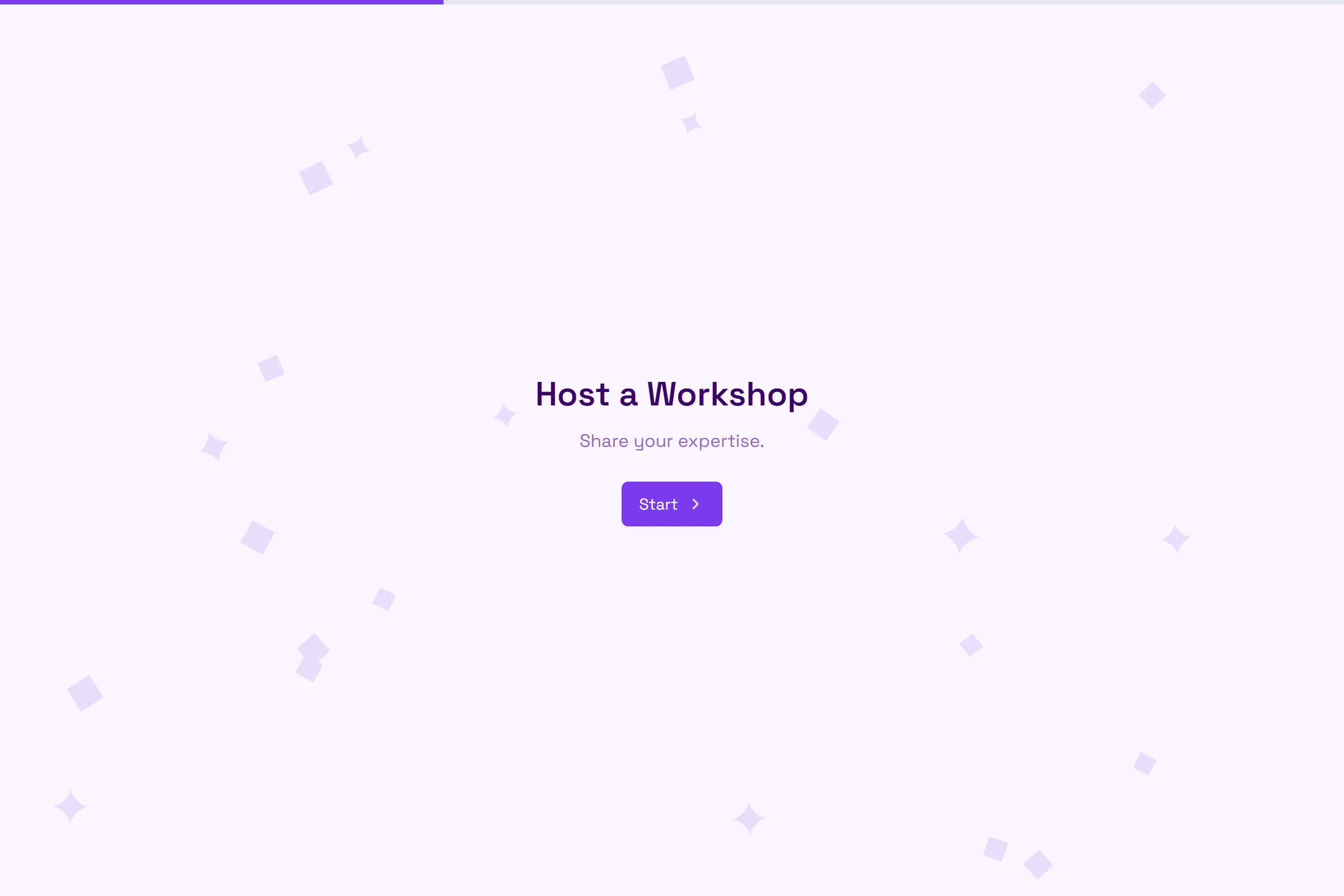 Host a Workshop template preview