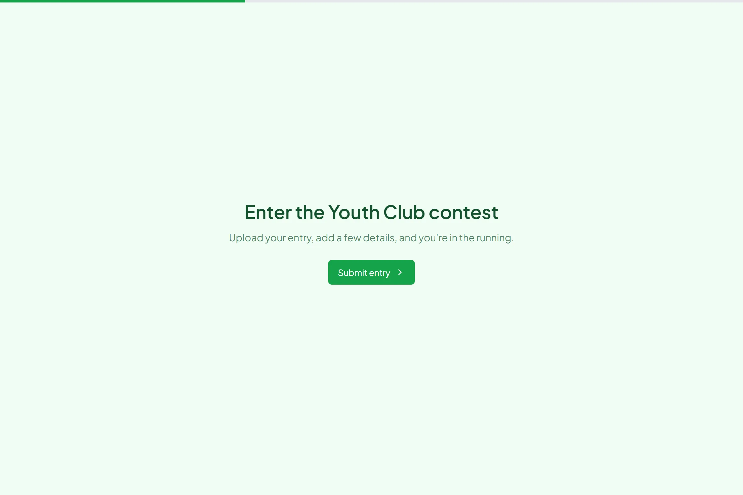 Youth Club Photo Contest Entry template preview